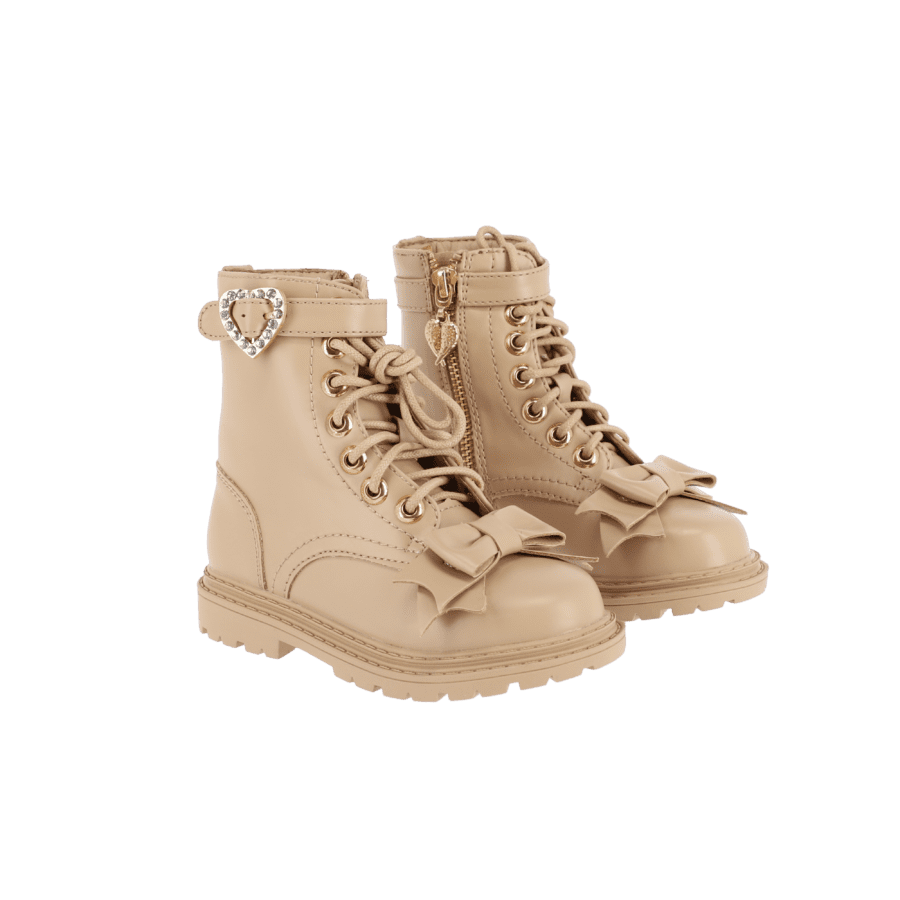 IngridBow_Boot_Sand_Front