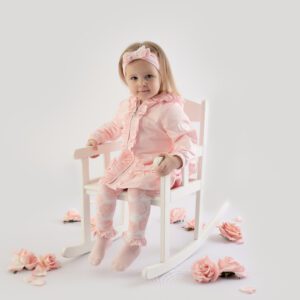 Little A by A'dee Gabriella roze zomerjas model 1