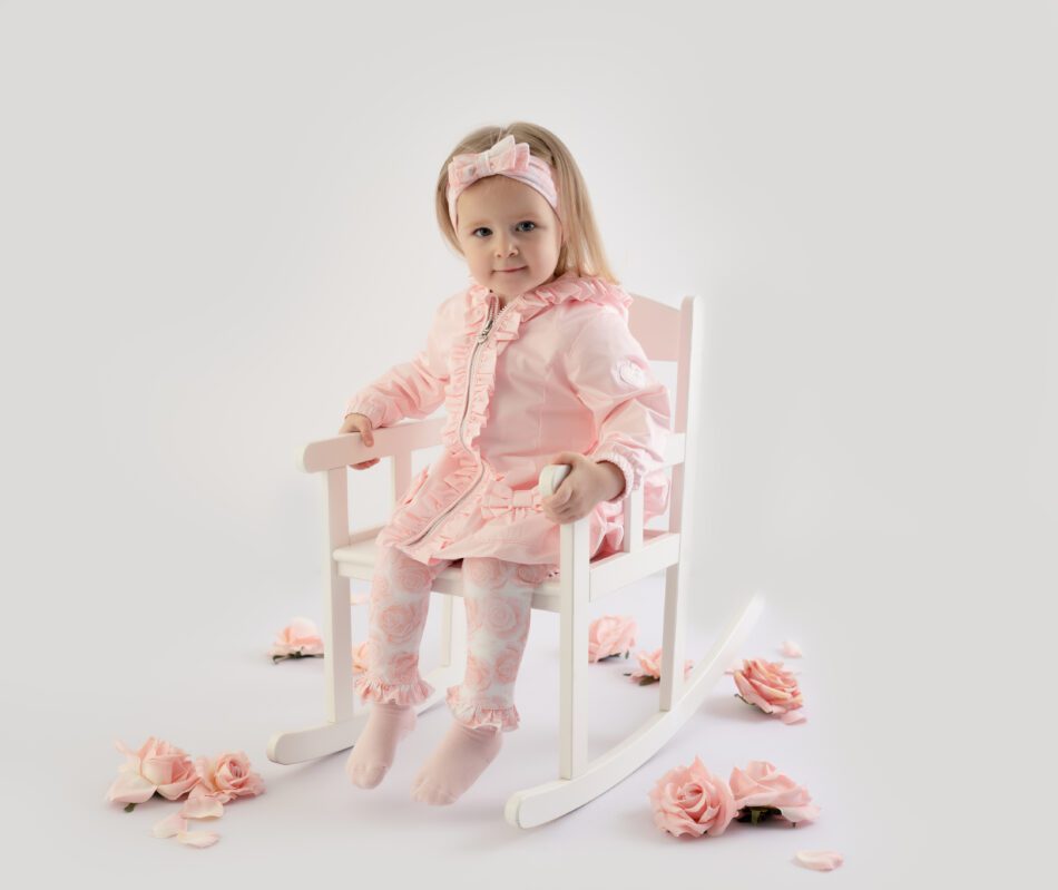 Little A by A'dee Gabriella roze zomerjas model 1