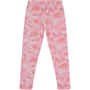 A'dee Addison Peony Dreams compleet roze leggingset met print legging achter