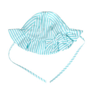 Little A by A'dee Kandy blauw hoedje met strik en details
