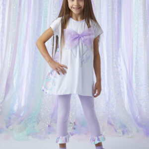 A'dee Naomi grote strik lila legging set model 3