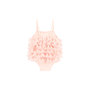 Angel's face Minnow baby zwempak roze met strik achterkant