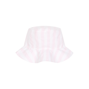 Deolinda roze hoedje met strepen