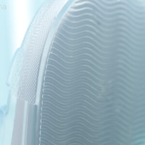 Marena waterschoentjes clear with white 57