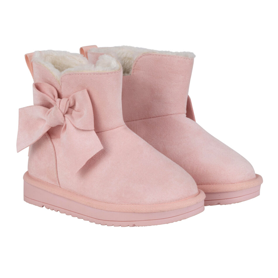 A dee Bowtiful roze uggs met strik