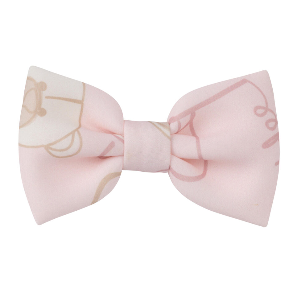 A'dee Saylor teddy print haarstrik clip