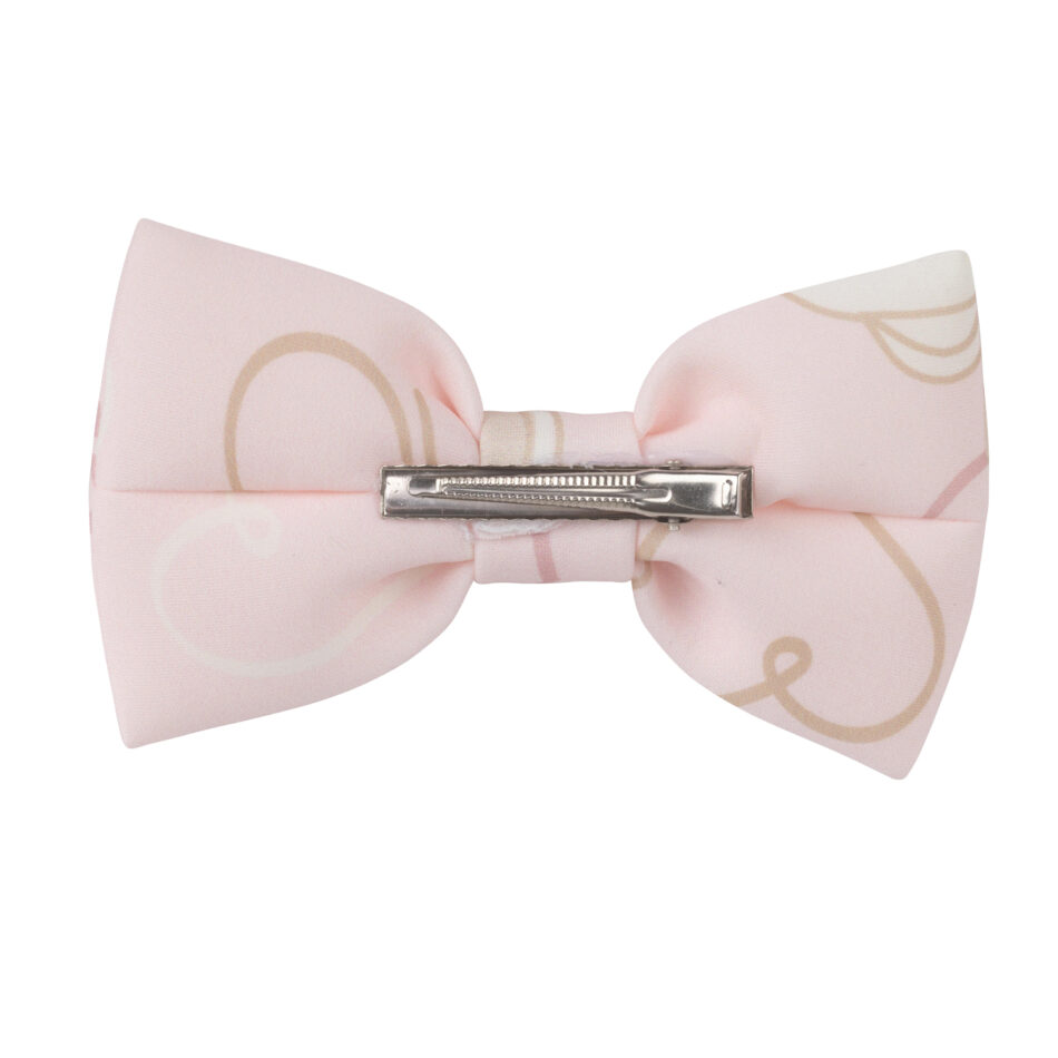 A'dee Saylor teddy print haarstrik clip achter