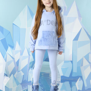 A'dee Peaches ijs blauwe hoody complete set model 1