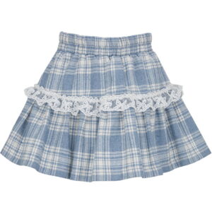 Dage ruiten print rokje - Afbeelding 4