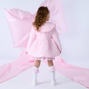 A'Dee Riley gewatteerde jas (pink blossem) - Afbeelding 3