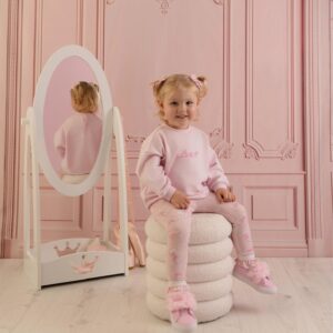 Little A Polly sweater set (Pink Blossom)