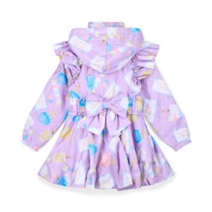 A'Dee Sabrina zomerjas met ice cream print (Lilac Dreams) - Afbeelding 4