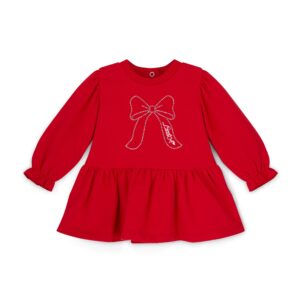 Little A Esme sweater jurk (Red)